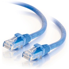 C2G Cat6 Patch Cable - RJ-45 Male Network - RJ-45 Male Network - 7.62m - Blue