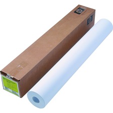 HP Inkjet Bond Paper - White - 95 Brightness - 94% Opacity - 36" x 300 ft - 24 lb Basis Weight - Matte - 1 / Roll