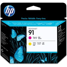 HP 91 (C9461A) Original Printhead - Single Pack - Inkjet - Magenta, Yellow - 1 Each