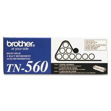 Brother TN560 Toner Cartridge - Laser - 6500 Pages - Black - 1 Each
