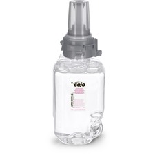 Gojo ADX 700 ml Refill Clear/Mild Foam Handwash - 700 mL - Push Pump Dispenser - Hand, Skin - Moisturizing - Clear - Fragrance-free, Dye-free, Bio-based, Rich Lather - 1 Each