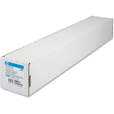 HP Universal Inkjet Bond Paper - White - 110 Brightness - 90% Opacity - 24" x 150 ft - 21 lb Basis Weight - Matte - 1 / Roll