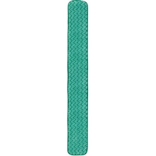 Rubbermaid Brooms & Sweepers - 36" Width x 36.50" Length - MicroFiber - Green - 12Pack