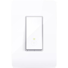 Kasa Smart Smart Wi-Fi Light Switch - Light Control - Alexa Supported - 120 V AC - White