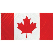 Flying Colours International National Flag - Canada - 72" (1828.80 mm) x 36" (914.40 mm) - Durable - Polyester