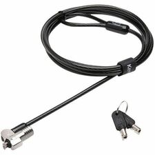 Kensington Nanosaver Cable Lock - Keyed Lock - Carbon Steel, Plastic - 6 ft - For Notebook