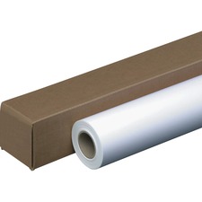 Business Source Inkjet Printable Paper - White - 96 Brightness - 36" x 150 ft - 20 lb Basis Weight - 1 / Roll