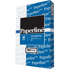 Paperline Office Paper - White - 92 Brightness - Legal - 8 1/2" x 14" - 20 lb Basis Weight - 5000 / Box - White