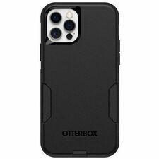 OtterBox Commuter Smartphone Case - For Apple iPhone 12, iPhone 12 Pro Smartphone - Black - Shock Absorbing, Drop Resistant, Dust Resistant, Anti-slip, Scratch Resistant, Bump Resistant, Shock Resistant