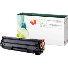 EcoTone Remanufactured Toner Cartridge - Alternative for HP CE278A - Black - 1 Pack - 2100 Pages
