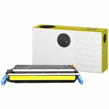 Premium Tone Toner Cartridge - Alternative for Hewlett Packard C9732A - Yellow - 12000 Pages - 1 Pack