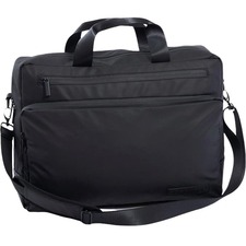 Geocan Carrying Case (Briefcase) for 15.6" Notebook - Black - Shoulder Strap - 12.20" (310 mm) Height x 16.54" (420 mm) Width x 5.51" (140 mm) Depth