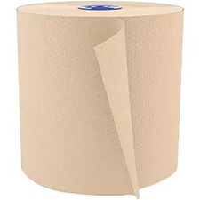 Cascades PRO Roll Towels for Tandem, 775' - 1 Ply - 7.5" x 775 ft - Natural - Absorbent, Chlorine-free - For Multipurpose - 6 / Pack