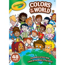 Crayola Colors Of the World Colouring Book 48 pages Printed Book - Book