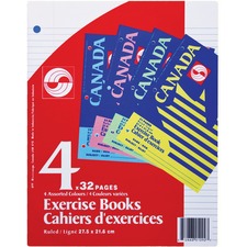 APP Stitched Exercise Books - 32 Pages - Stitched - Ruled - 4 / Pack