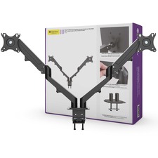 IntekView Mounting Arm for Monitor - 2 Display(s) Supported - 1