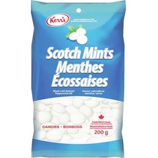 Kerr's Scotch Mints 200g - Peppermint - No Artificial Flavor, No High Fructose Corn Syrup, Peanut-free, Gluten-free