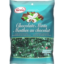 Kerr's Chocolate Mints 175g - Peppermint, Chocolate - No Artificial Flavor, No High Fructose Corn Syrup, Peanut-free, Gluten-free