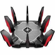 TP-Link Archer AX11000  Wireless Router - Tri Band - 2.40 GHz ISM Band - 5 GHz UNII Band - 1.31 GB/s Wireless Speed - 8 x Network Port - 1 x Broadband Port - USB - 2.5 Gigabit Ethernet