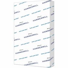 Hammermill Copy Plus Paper - White - 92 Brightness - Legal - 8 1/2" x 14" - 20 lb Basis Weight - 500 / Ream - FSC, SFI - Acid-free, Quick Drying