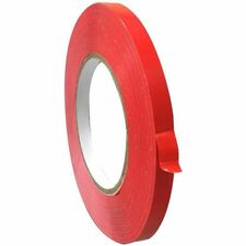 monta PVC Tape 9mmX165m 3"Core Red - x 0.35" (9 mm) Width - 3" Core - Polyvinyl Chloride (PVC) - Red