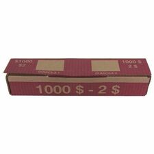 Northern Specialty Supplies Die-Cut Coin Boxes for Canadian Coin Rolls - $2 Denomination - Cardboard - 50 / Pack