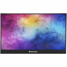 Verbatim PM-14 14" Class Full HD LCD Monitor - 16:9 - Black - 14" Viewable - In-plane Switching (IPS) Technology - 1920 x 1080 - 16.7 Million Colors - 300 cd/m - 6 ms - HDMI