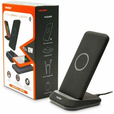 Ventev Innovations Wireless Battery ChargeStand - For Smartphone - Input connectors: USBProprietary Battery Size - Fast Charging