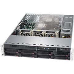 2U BARE 2XPHI C621 8X3.5HS 1000WR 2TB SATA3 2XGBE 4PCIE   IN