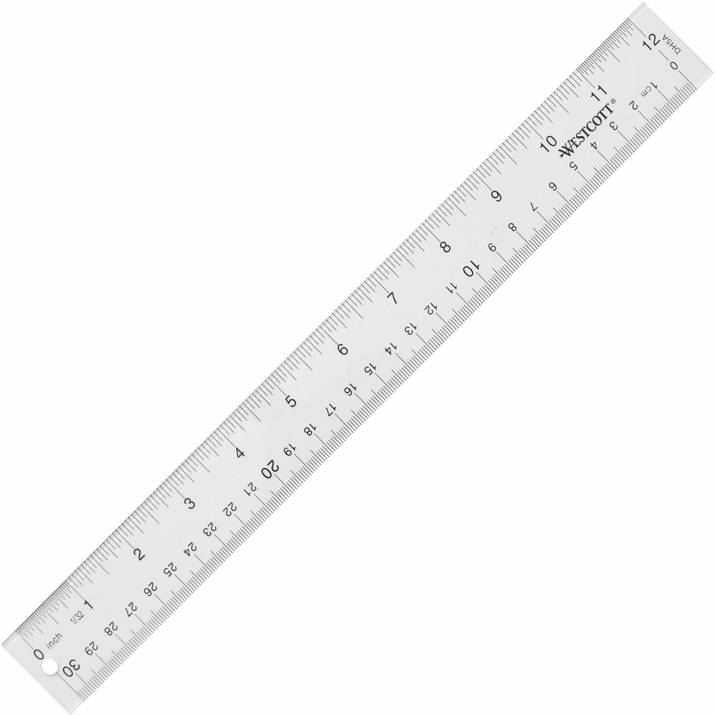 Westcott 12 Transparent Ruler