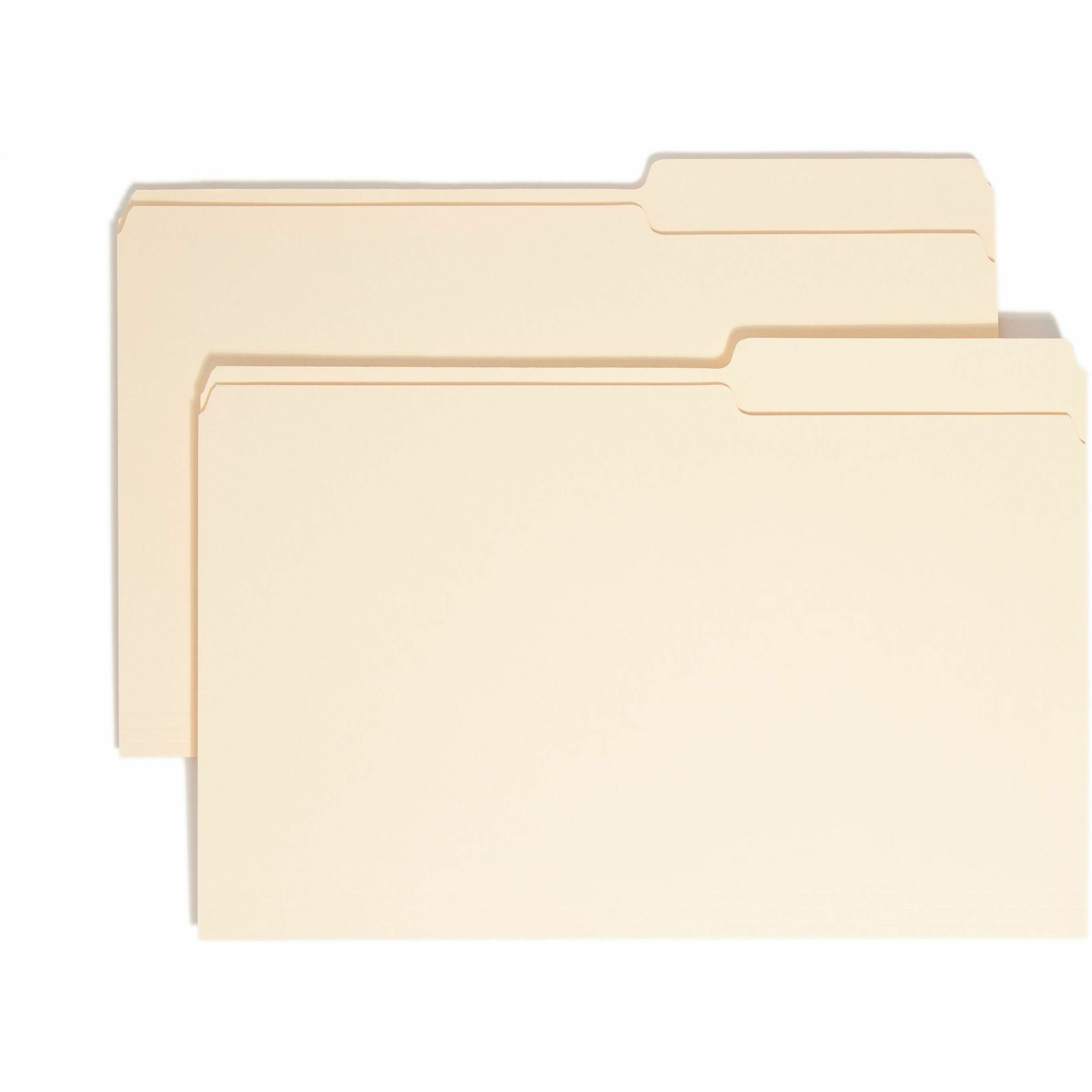 Smead 2/5 Tab Cut Legal Recycled Top Tab File Folder