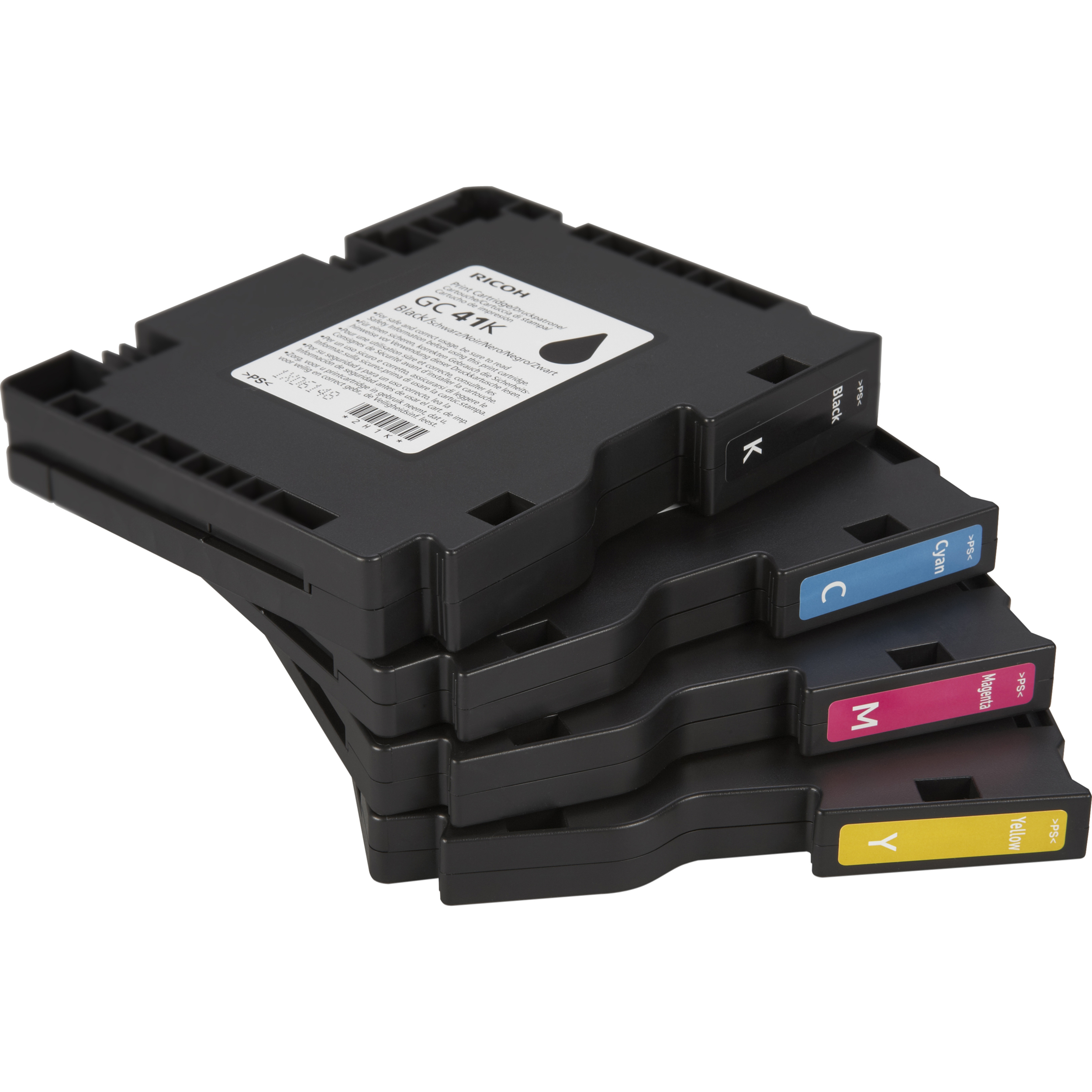 Ricoh Black Ink Cartridge (2,500 Yield) (Type GC41K) - TAA