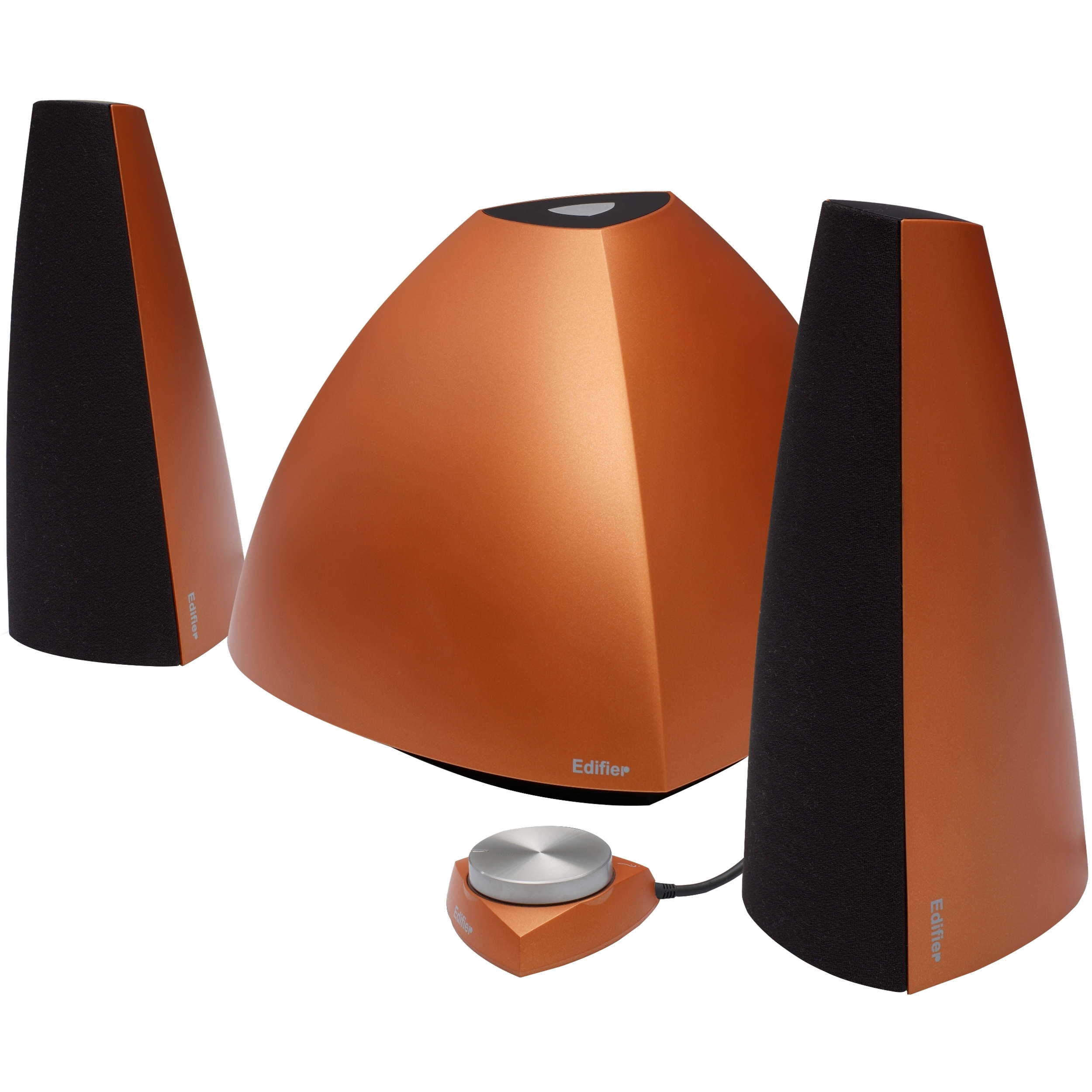 Edifier Prisma E3350BT  Bluetooth Speaker System - 48 W RMS - Gold -  CareTek Information Technology Solutions