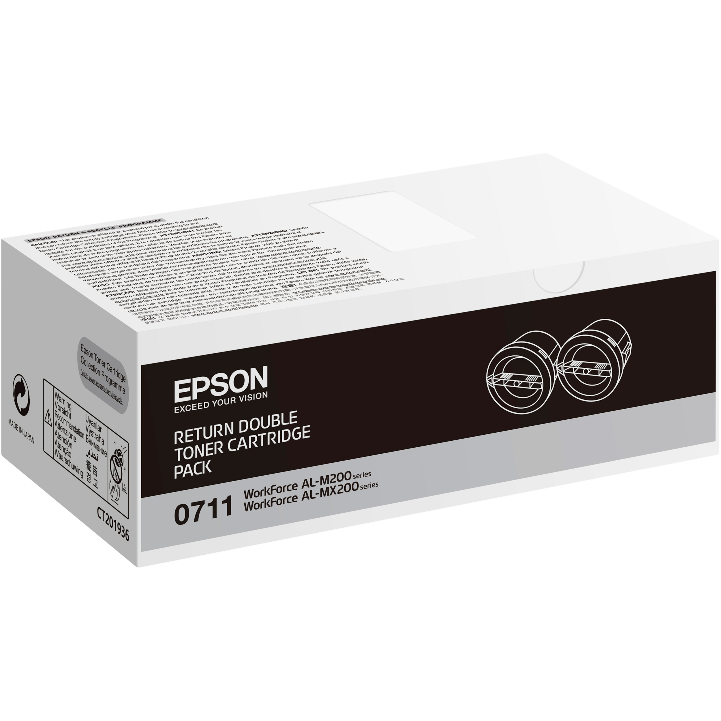  Epson  Toner  Cartridge  Black C13S050711 Novatech