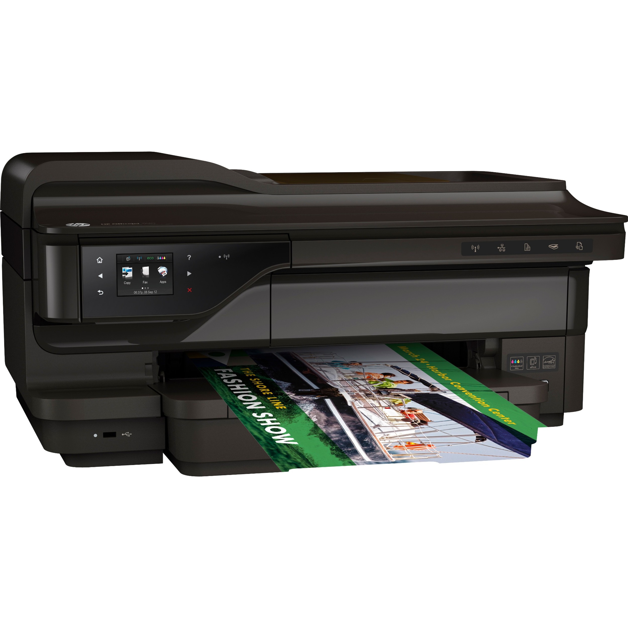 HP Officejet 7612 Inkjet Multifunction Printer - Colour ...