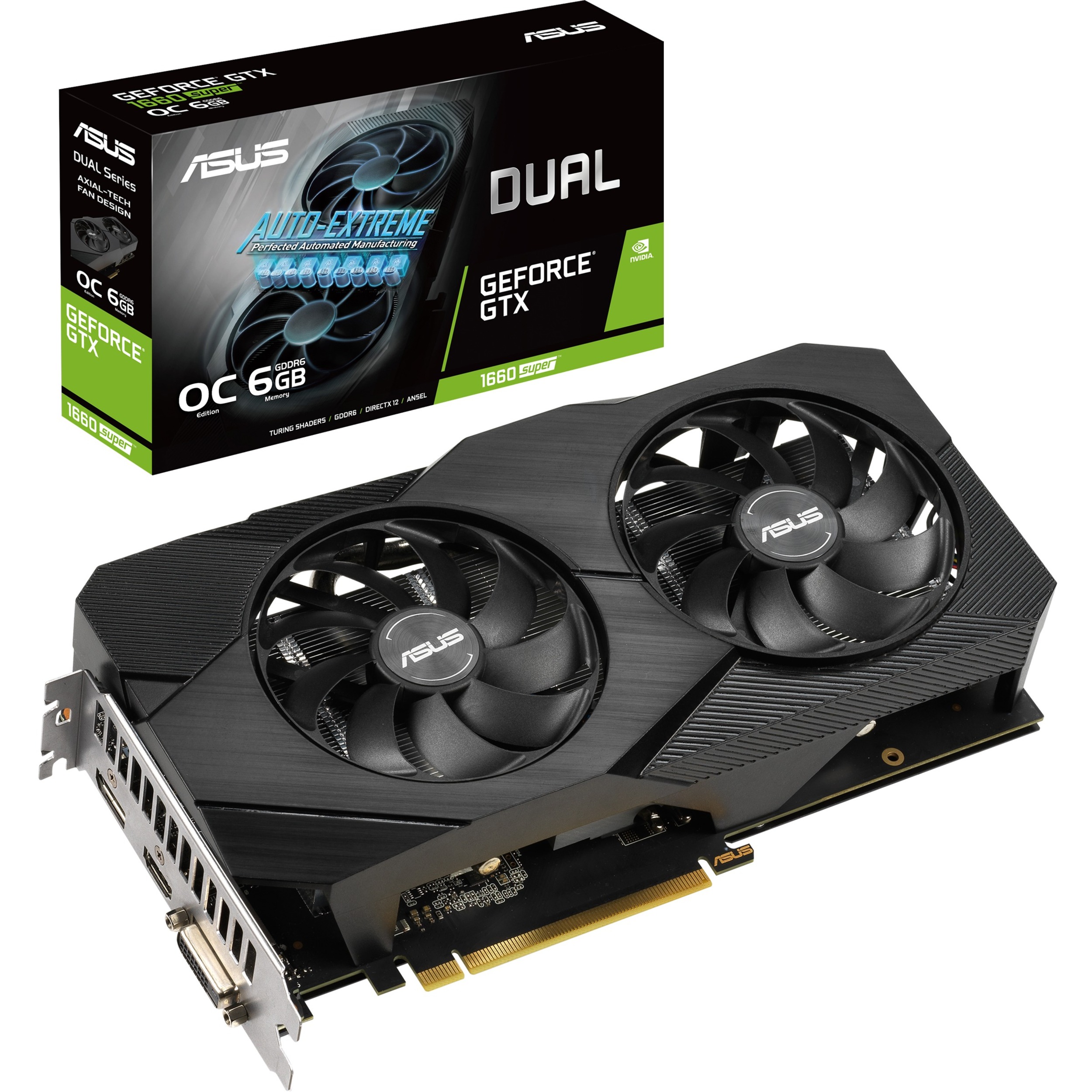 Dual GeForce GTX 1660 SUPER EVO OC Edition Graphic Card