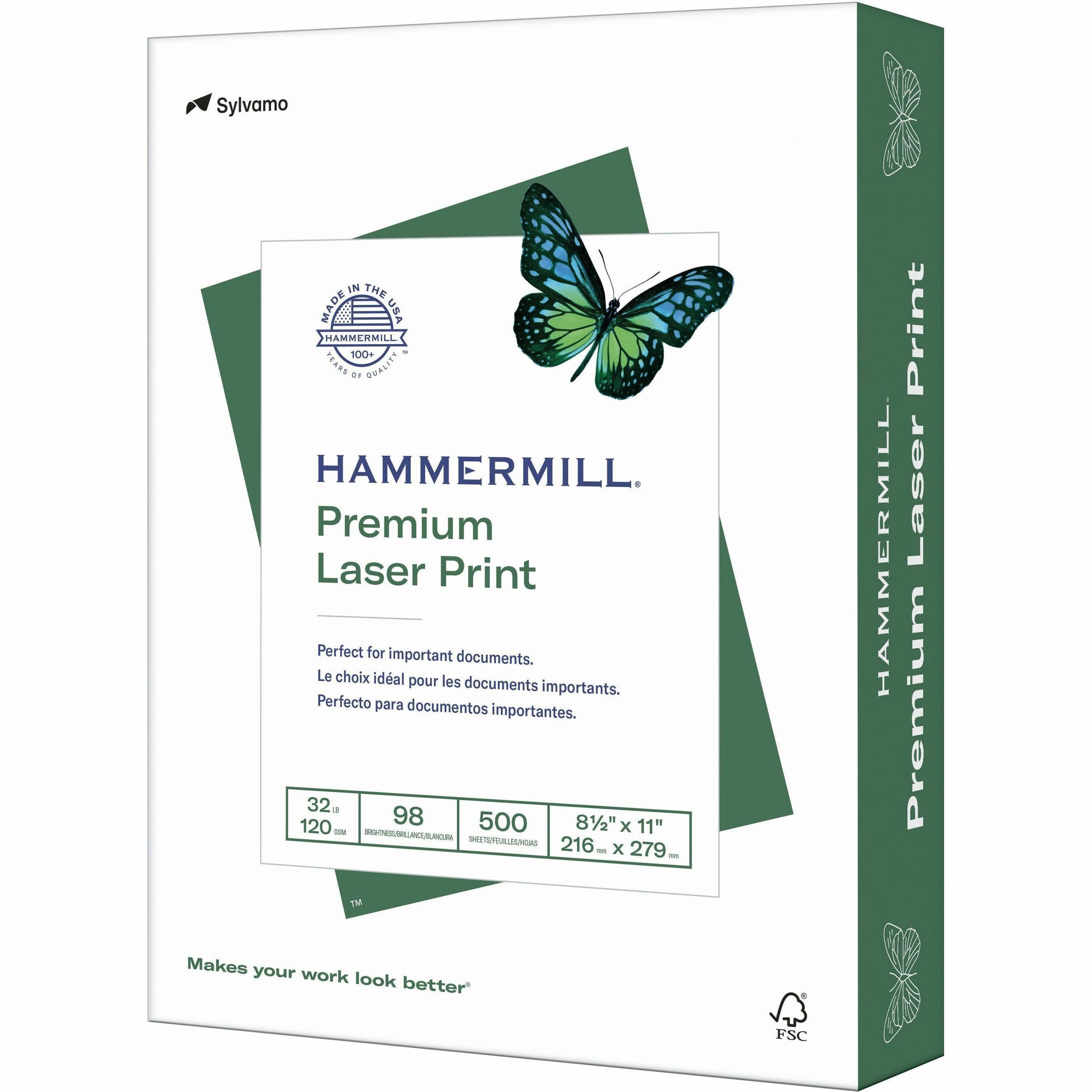 Hammermill Paper For Color 8.5x11 Laser Copy & Multipurpose Paper ...