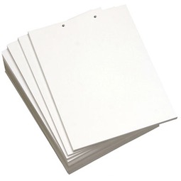 Lettermark 2-Hole Punched Inkjet, Laser Copy & Multipurpose Paper - White, Black - 92 Brightness - Letter - 8 1/2" x 11" - 20 lb Basis Weight - 75 g/m² Grammage - 1 / Carton - 2500 (5 - SFI - Acid-free, ColorLok Technology, Elemental Chlorine-free