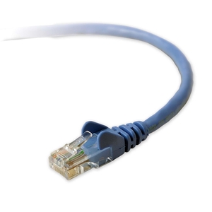 Ethernet Patch Cable, RJ45 Fast CAT Cable, 25', Blue