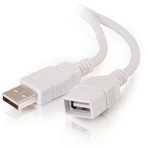 C2G 1m USB Extension Cable - USB A Male to USB A Female Cable