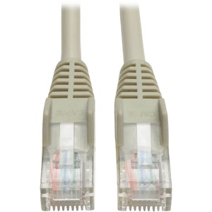 Tripp Lite Cat5e 350 MHz Snagless Molded (UTP) Ethernet Cable (RJ45 M/M) PoE - Gray 150 ft. (45.72 m)