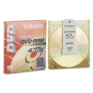 Verbatim DataLifePlus Type 2 DVD-RAM Media