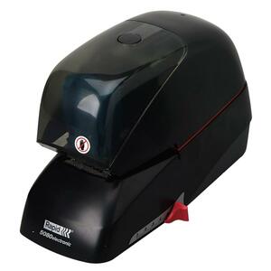 Electric Stapler,Flat Clinch,5000 Staple Capacity,Black
