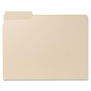 File Folder,Letter,1-Ply,11Pt.,1/3 Cut Left Tab,Manila