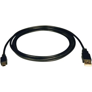 Tripp Lite USB 2.0 A to Mini-B Cable (A to 5Pin Mini-B M/M) 6 ft. (1.83 m)
