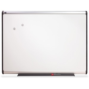 Marker Board, Porcelain, Aluminum Frame, 4'x3'