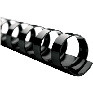 Plastic Binding Combs, 19 Ring, 5/8x11 , Black