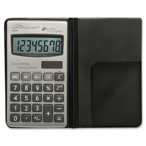 Compucessory Dual Power Pocket Calculator w Wallet