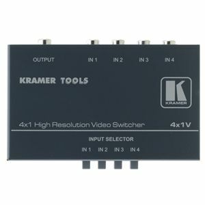 Kramer 4X1V 4-Port Video Switch