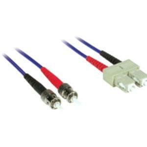 C2G-1m SC-ST 62.5/125 OM1 Duplex Multimode PVC Fiber Optic Cable - Blue